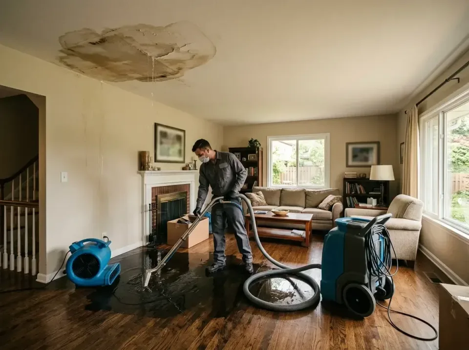 attic-pipe-burst-ceiling-drip-008 — frequently asked questions, Water Damage Restoration & Carpet Care in Richmond, CA